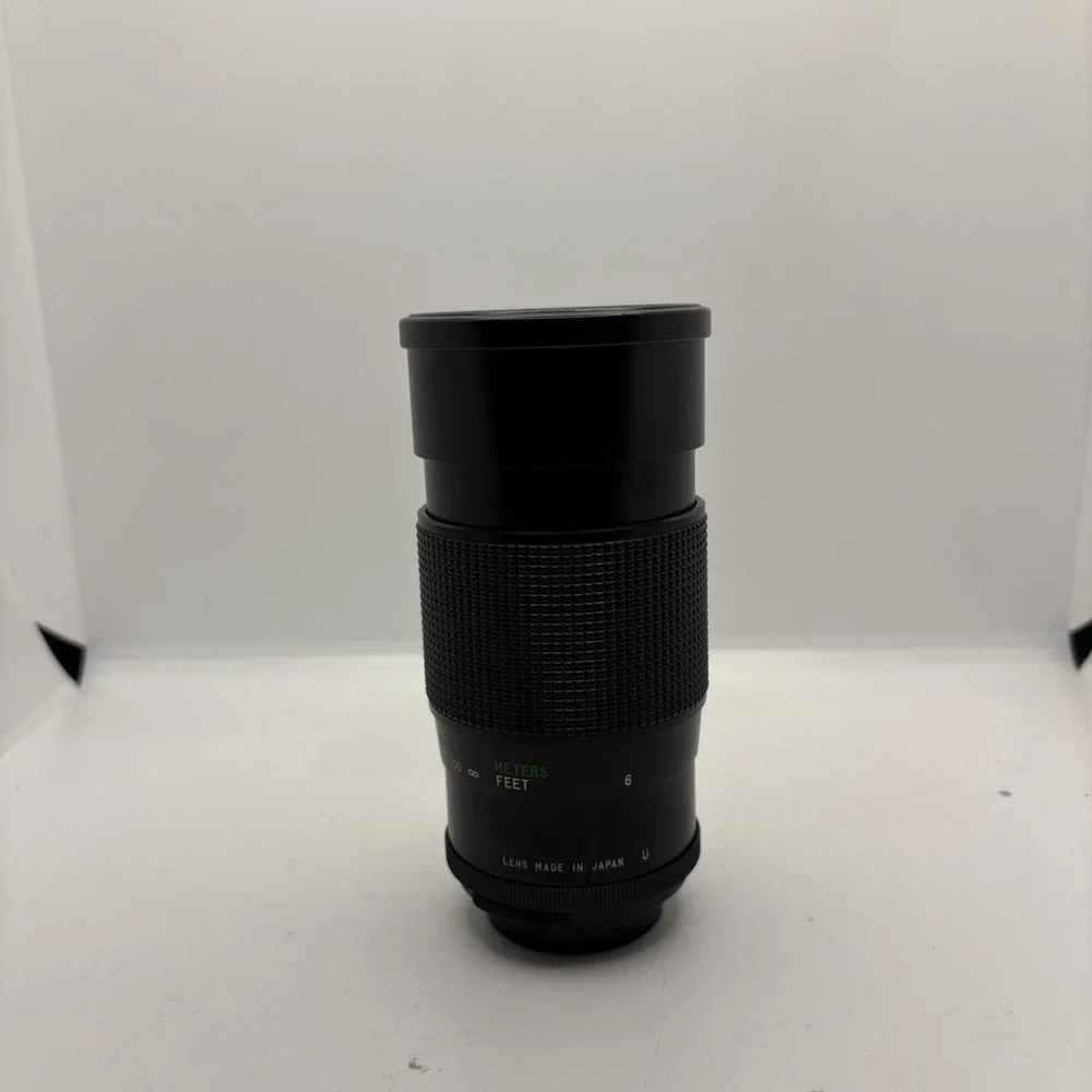 Vintage Vivitar Auto 62-200mm Telephoto Lens Film Photography Made In Japan
